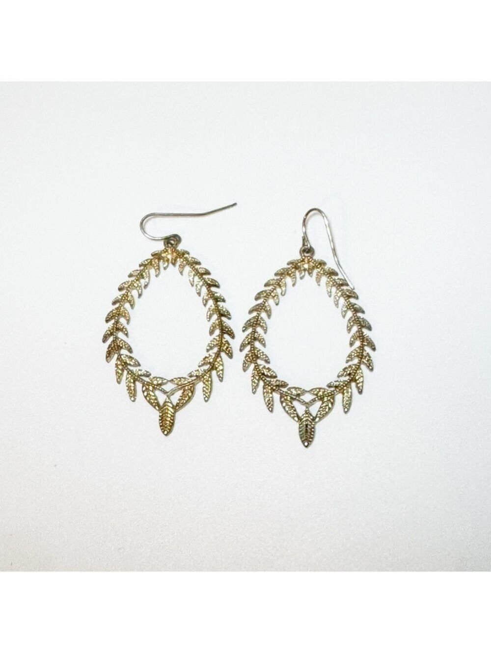 Elegant Gold Leaf Earrings